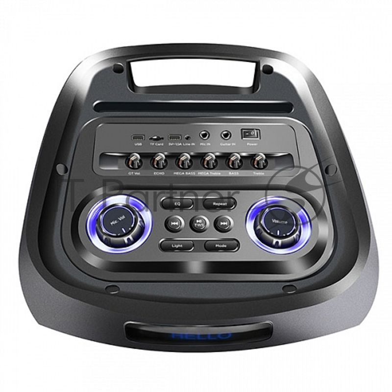 Портативная акустика BQ PBS3000 Black. Мощность(RMS) 120 Вт/Версия Bluetoоth 5,0 BDR+EDR/ Eмкость батареи 12 В, 12000мАч/FM-Стерео/FM-Радио/3 динамика/Микрофон/ AUX/ Параметры электропитания 220-240 В,50-60 Гц/Класс защиты от поражения электрическим