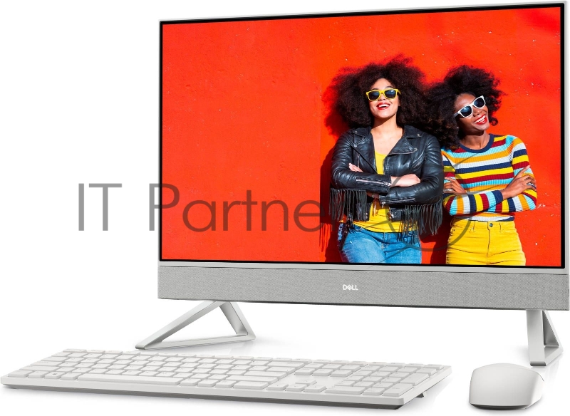 Моноблок Dell Inspiron 5410 23.8 Full HD Touch i5 1235U 8Gb 1Tb SSD256Gb UHDG Windows 11 Professional GbitEth WiFi BT 130W клавиатура мышь Cam серебристый 1920x1080