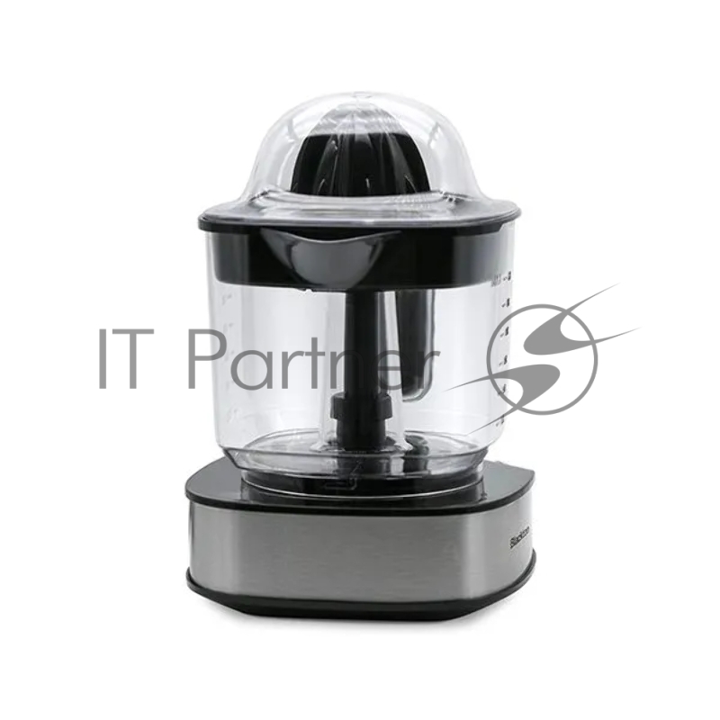 Соковыжималка Blackton Bt J1113 Black-Steel, Мощность 40 Вт, Объем кувшина 1.2 л, AC мотор, 2 сменные насадкию, Индикатор уровня сока , Прорезиненные ножки, Длина шнура электропитания 1 м, Напряжение 220-240 В, 50/60 Гц