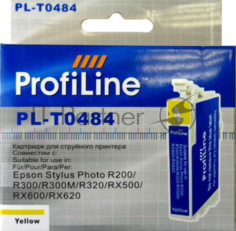 Струйный картридж PL-C13T40D440 (T40D4 Y) для принтеров Epson SureColor SC-T3100/5100 с чернилами на пигментной основе Yellow 56 мл ProfiLine