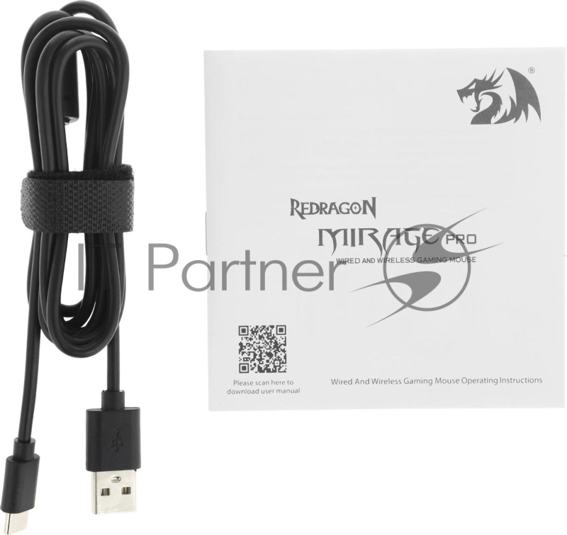 Мышка REDRAGON USB GAMING WRL MIRAGE PRO RGB 71432