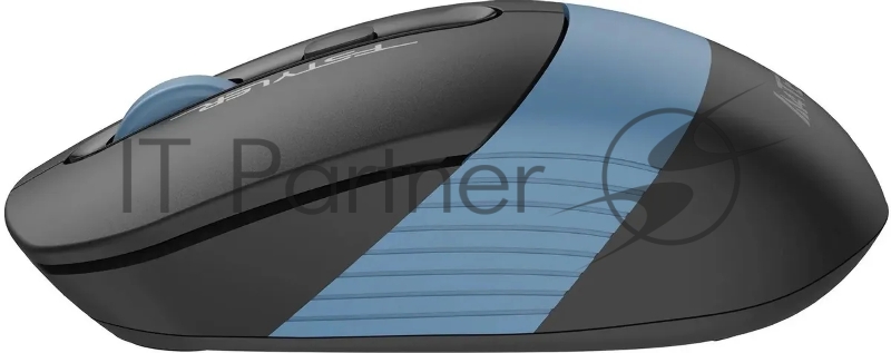 Мышь A4Tech Fstyler FG10CS Air черный/синий оптическая (2000dpi) silent беспроводная USB для ноутбука (4but)