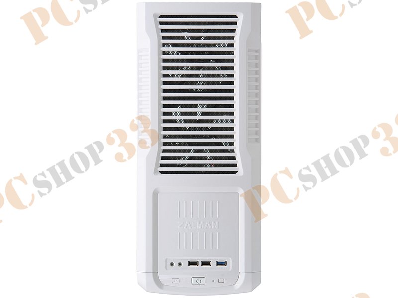 Корпус Miditower Zalman Z3 Plus White, ATX, бело-черный (без БП)