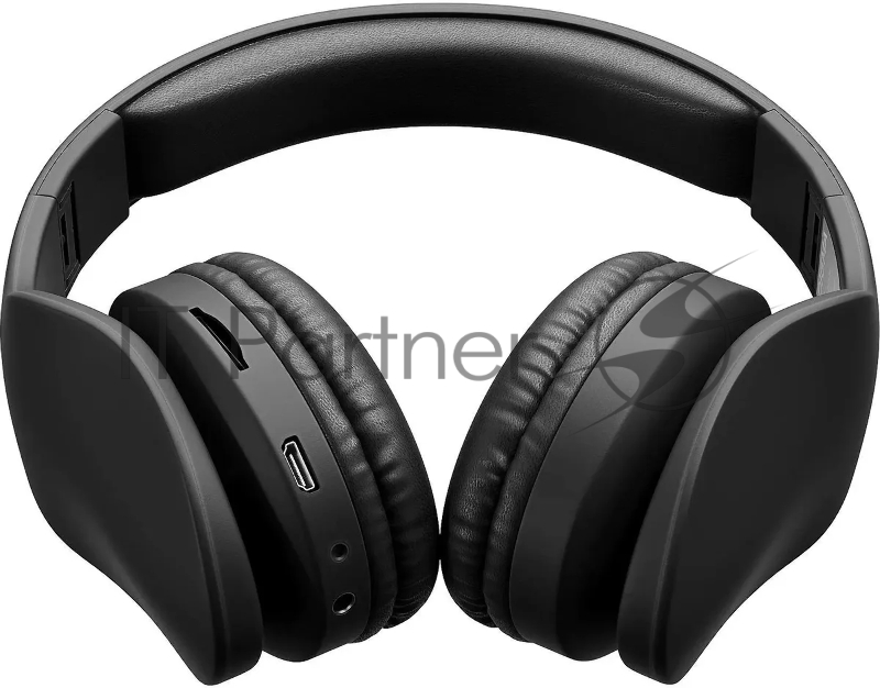 Гарнитура накладные Digma BT-17 черный/черный беспроводные bluetooth оголовье (BT17B)