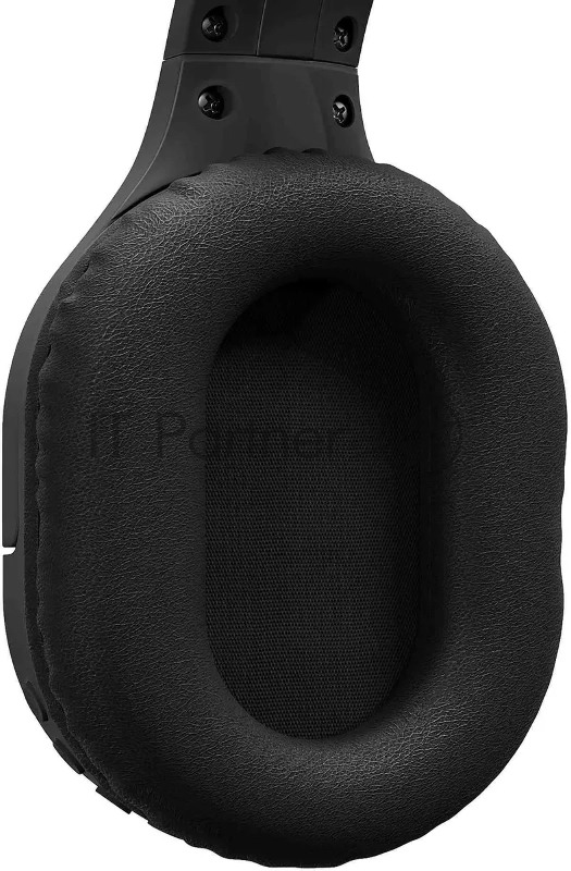 Гарнитура накладные Digma BT-18 черный/черный беспроводные bluetooth оголовье (BT18B)