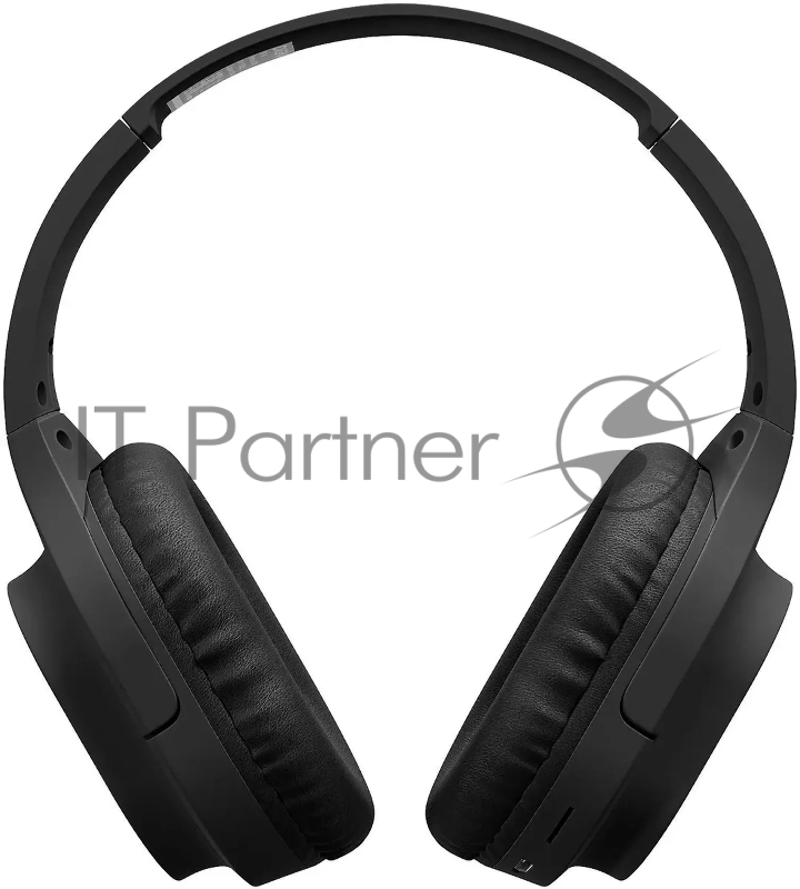 Гарнитура накладные Digma BT-18 черный/черный беспроводные bluetooth оголовье (BT18B)