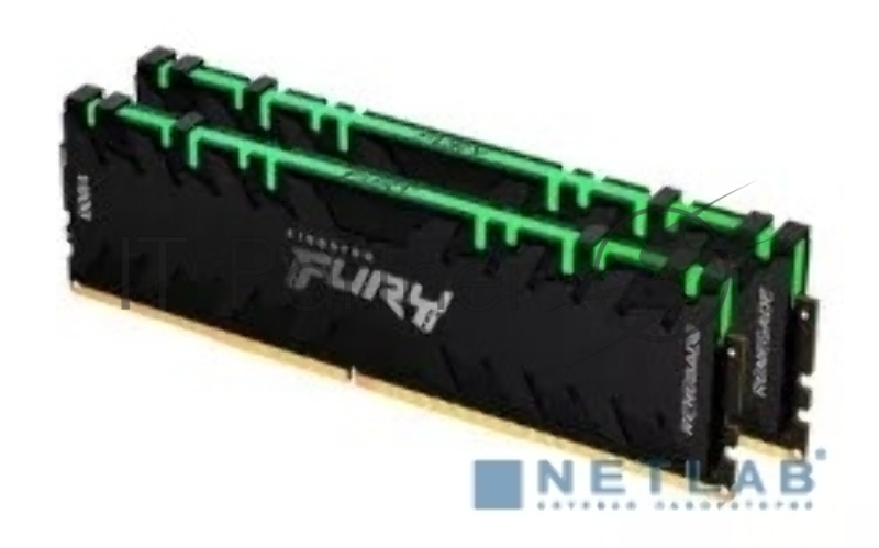 Память оперативная Kingston 16GB 3600MHz DDR4 CL16 DIMM (Kit of 2) FURY Renegade RGB