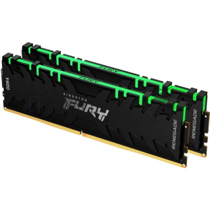 Память оперативная Kingston 16GB 3600MHz DDR4 CL16 DIMM (Kit of 2) FURY Renegade RGB