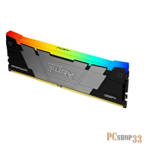 Память DDR4 16GB 3600MHz Kingston KF436C16RB12A/16 Fury Renegade RGB RTL PC4-28800 CL16 DIMM 288-pin 1.35В dual rank Ret