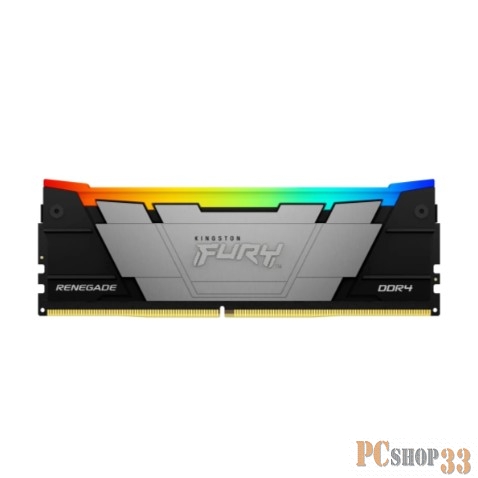 Память DDR4 16GB 3600MHz Kingston KF436C16RB12A/16 Fury Renegade RGB RTL PC4-28800 CL16 DIMM 288-pin 1.35В dual rank Ret