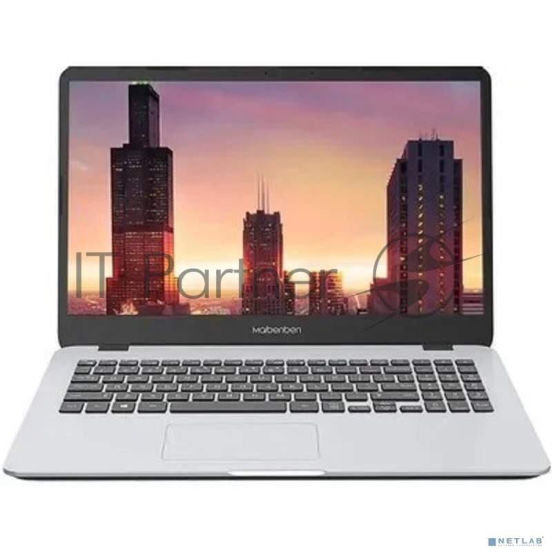Ноутбук Maibenben M545 Ryzen 5 4500U 8Gb SSD512Gb AMD Radeon 15.6 IPS FHD (1920x1080) Linux silver WiFi BT Cam 4440mAh (M5451SB0LSRE0)