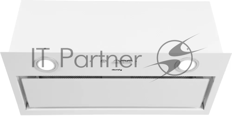 Вытяжка встраиваемая Domfy DM6036BB WG белый управление: кнопочное (1 мотор)