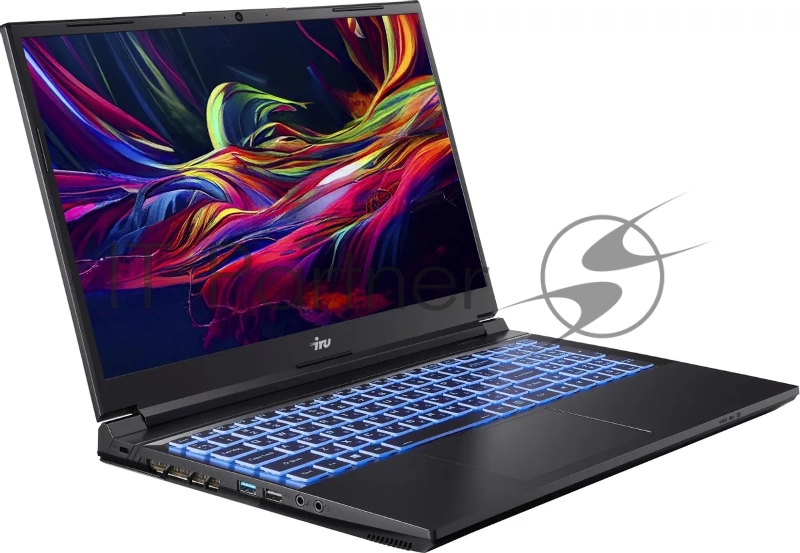 Ноутбук IRU Калибр 15ALC Core i5 12500H 32Gb SSD512Gb NVIDIA GeForce RTX 3050 4Gb 15.6 IPS FHD (1920x1080) Free DOS black WiFi BT Cam 3465mAh (1993718)