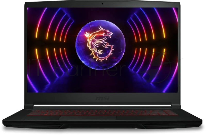 Ноутбук MSI GF63 Thin 12VE-1038XRU Core i5 12450H 16Gb SSD1Tb NVIDIA GeForce RTX4050 6Gb 15.6 IPS FHD (1920x1080) Free DOS black WiFi BT Cam (9S7-16R821-1038)