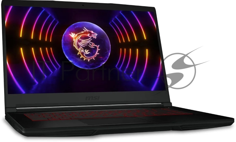 Ноутбук MSI GF63 Thin 12VE-1038XRU Core i5 12450H 16Gb SSD1Tb NVIDIA GeForce RTX4050 6Gb 15.6 IPS FHD (1920x1080) Free DOS black WiFi BT Cam (9S7-16R821-1038)