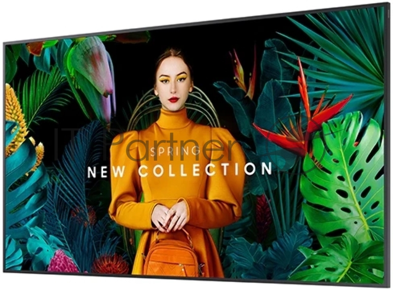 Панель Samsung 65 QM65C черный E-LED BLU LED 8ms 16:9 HDMI M/M матовая 500cd 178гр/178гр 3840x2160 4K USB 24.9кг