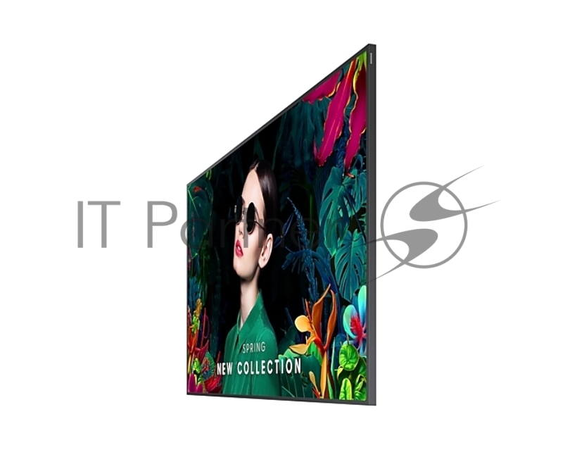 Панель Samsung 75 QM75C черный E-LED BLU LED 8ms 16:9 HDMI M/M матовая 500cd 178гр/178гр 3840x2160 4K USB 38.3кг