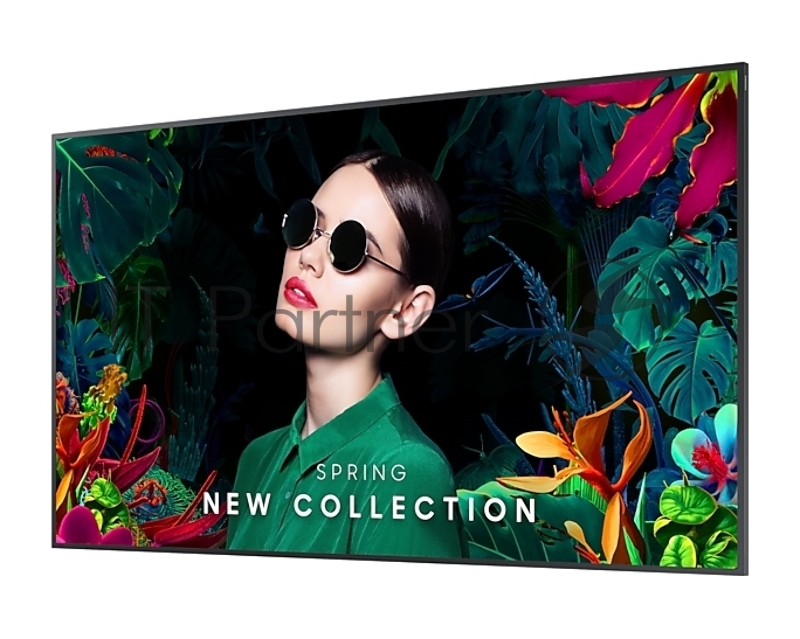 Панель Samsung 75 QM75C черный E-LED BLU LED 8ms 16:9 HDMI M/M матовая 500cd 178гр/178гр 3840x2160 4K USB 38.3кг