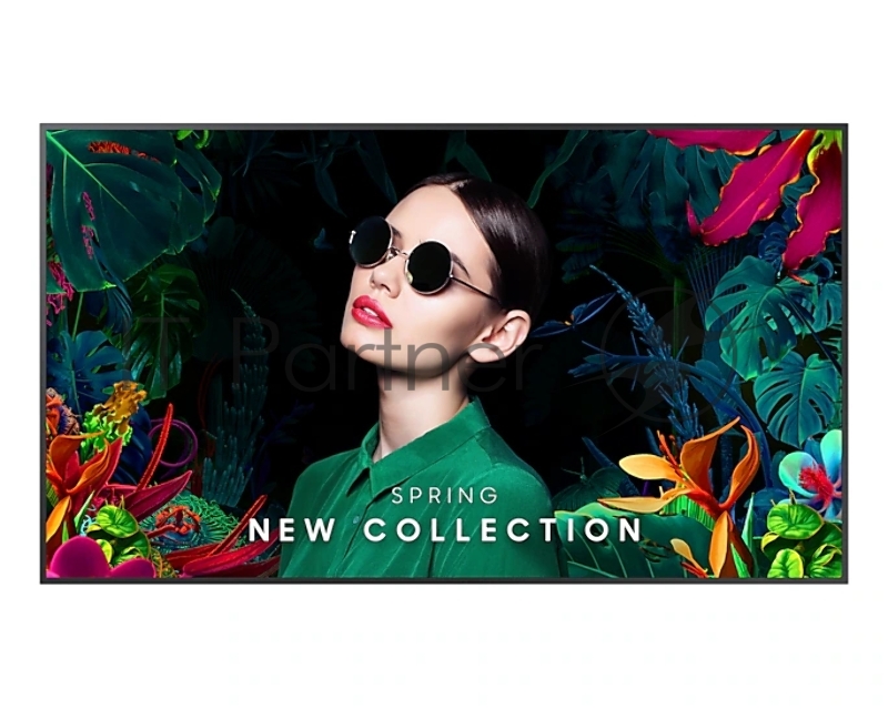 Панель Samsung 75 QM75C черный E-LED BLU LED 8ms 16:9 HDMI M/M матовая 500cd 178гр/178гр 3840x2160 4K USB 38.3кг