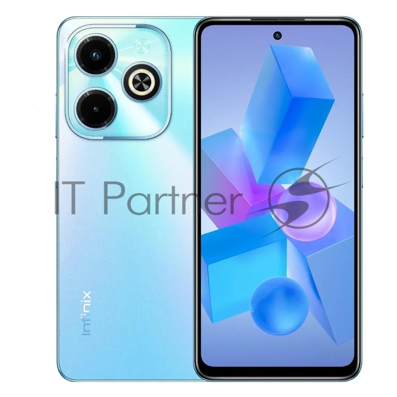 Смартфон Infinix X6528B Hot 40i 256Gb 8Gb синий моноблок 3G 4G 2Sim 6.56 720x1612 Android 13 50Mpix 802.11 a/b/g/n/ac NFC GPS GSM900/1800 GSM1900 TouchSc Protect A-GPS Micro SD