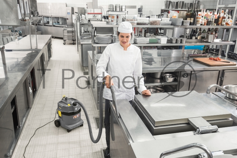 Строительный пылесос Karcher NT 22/1 Ap Te 1300Вт (уборка: сухая/влажная) серый