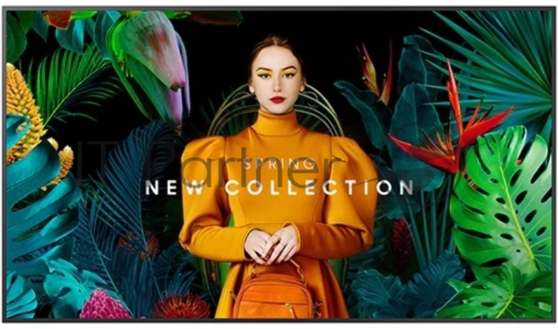 Панель Samsung 55 QM50C черный VA LED 8ms 16:9 DVI HDMI M/M матовая 4000:1 500cd 178гр/178гр 3840x2160 DP RCA Да 4K USB 18.1кг