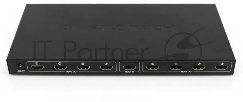 Сплиттер аудио-видео Premier 5-872-8 HDMI (f)/8xHDMI (f) черный