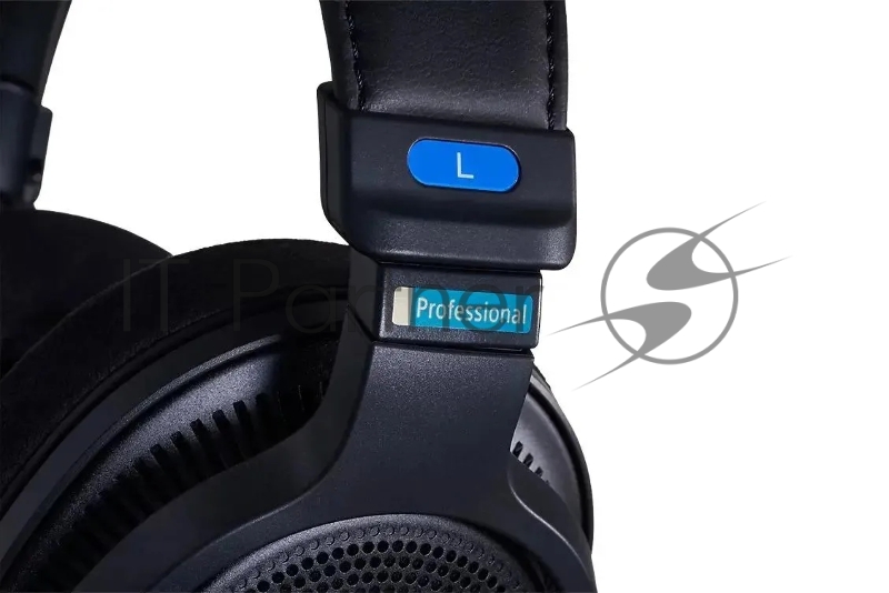 Наушники мониторные Sony MDR-MV1 2.5м черный проводные оголовье