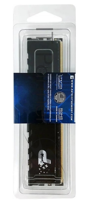 Память DDR4 16GB 2400MHz Patriot PSP416G240081H1 Signature RTL PC4-19200 CL17 DIMM 288-pin 1.2В single rank Ret