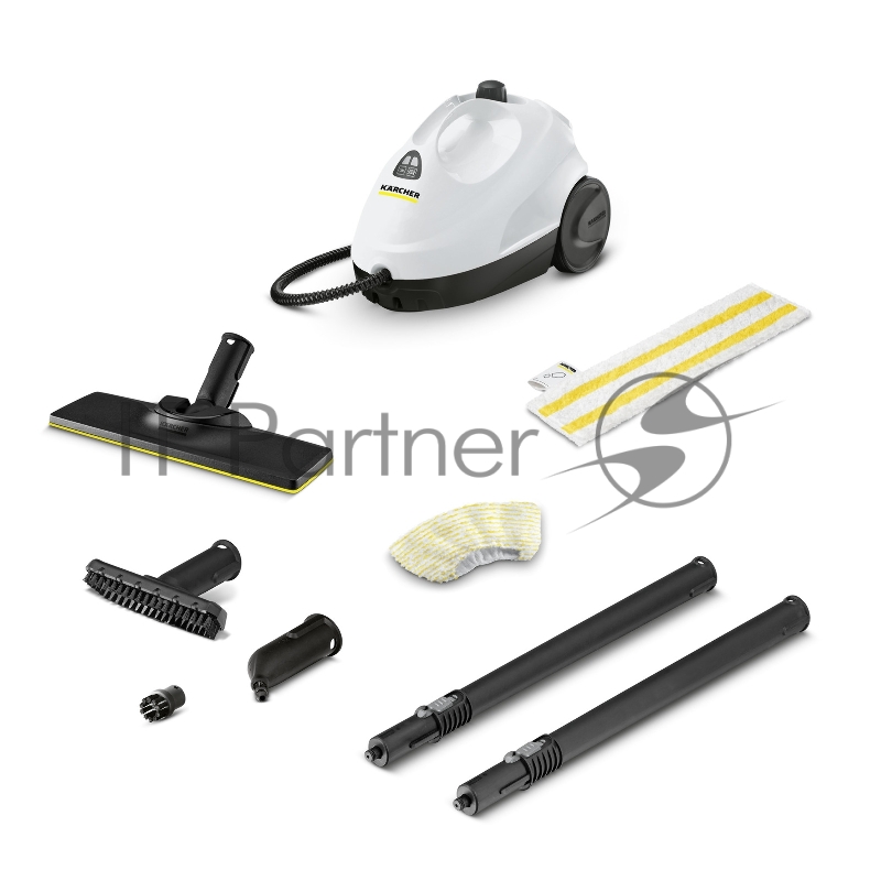 Пароочиститель напольный Karcher EasyFix SC 2 1500Вт белый