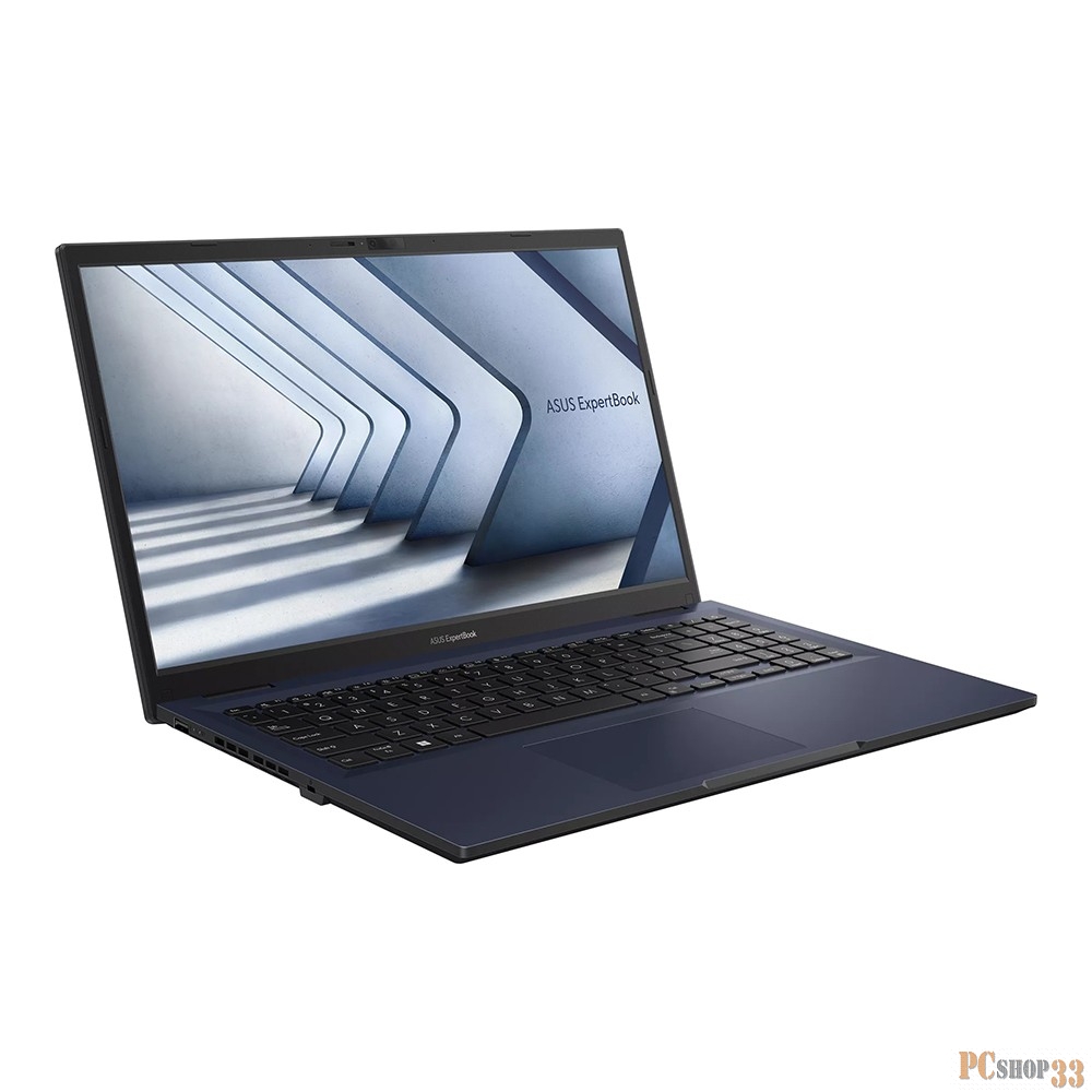 Ноутбук Asus ExpertBook B1 B1502CBA-BQ2733W Core i7 1255U 16Gb SSD512Gb Intel UHD Graphics 15.6 IPS FHD (1920x1080) Windows 11 Home black WiFi BT Cam (90NX05U1-M031D0)