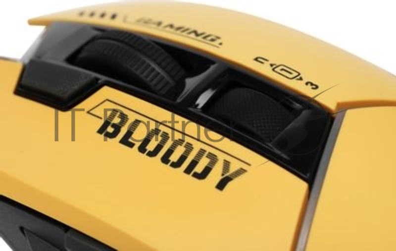 Мышь A4Tech Bloody W95 Max Sports желтый/серый оптическая (12000dpi) USB (10but)