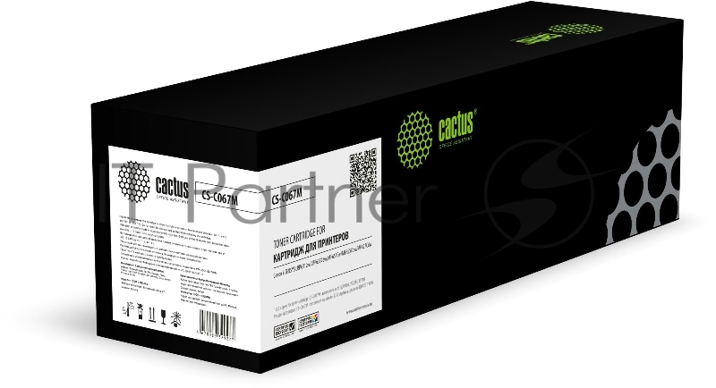 Картридж лазерный Cactus CS-C067M 067M пурпурный (1250стр.) для Canon i-SENSYS LBP631Cw/LBP633Cdw/MF651Cw/MF6