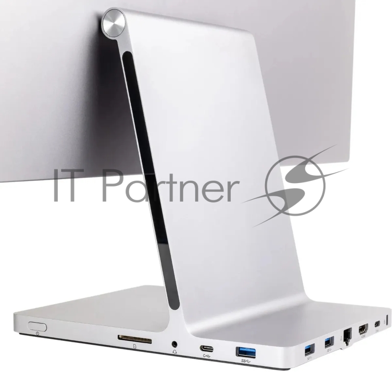 Моноблок Hiper ExpertCenter ED27 27 UHD i5 1240P (1.7) 16Gb SSD512Gb Iris Xe CR noOS GbitEth WiFi BT 100W клавиатура мышь Cam серебристый 3840x2160