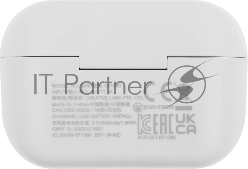 Гарнитура вкладыши Creative Zen Air Pro белый беспроводные bluetooth в ушной раковине (51EF1090AA000)