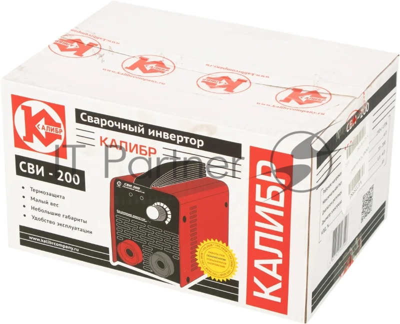 Сварочный аппарат Калибр СВИ-200 инвертор ММА DC 4кВт
