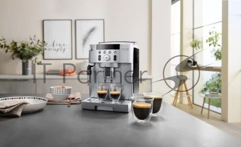 Кофемашина Delonghi Magnifica Smart ECAM250.31.SB 1450Вт серебристый