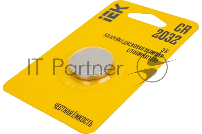 Батарейка дисковая литиевая Optima CR2032 (1шт/блистер)