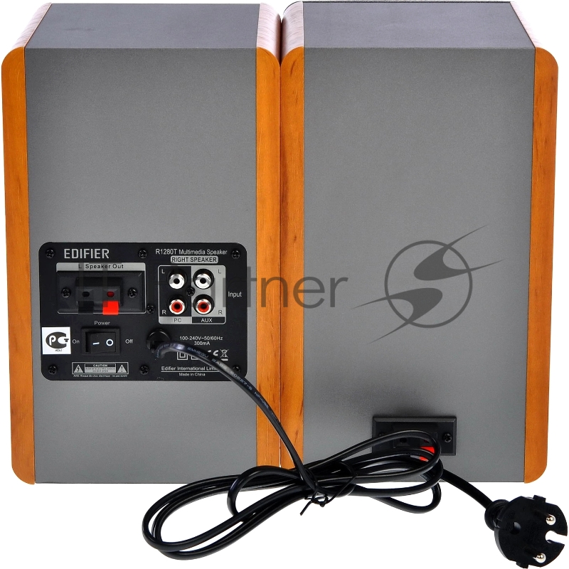 Колонки Edifier R1280T 2.0 св.дерево/черный 42Вт