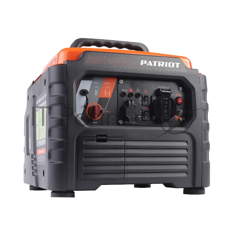 Генератор инверторный PATRIOT iGX 1200, 1,0/1,2 кВт