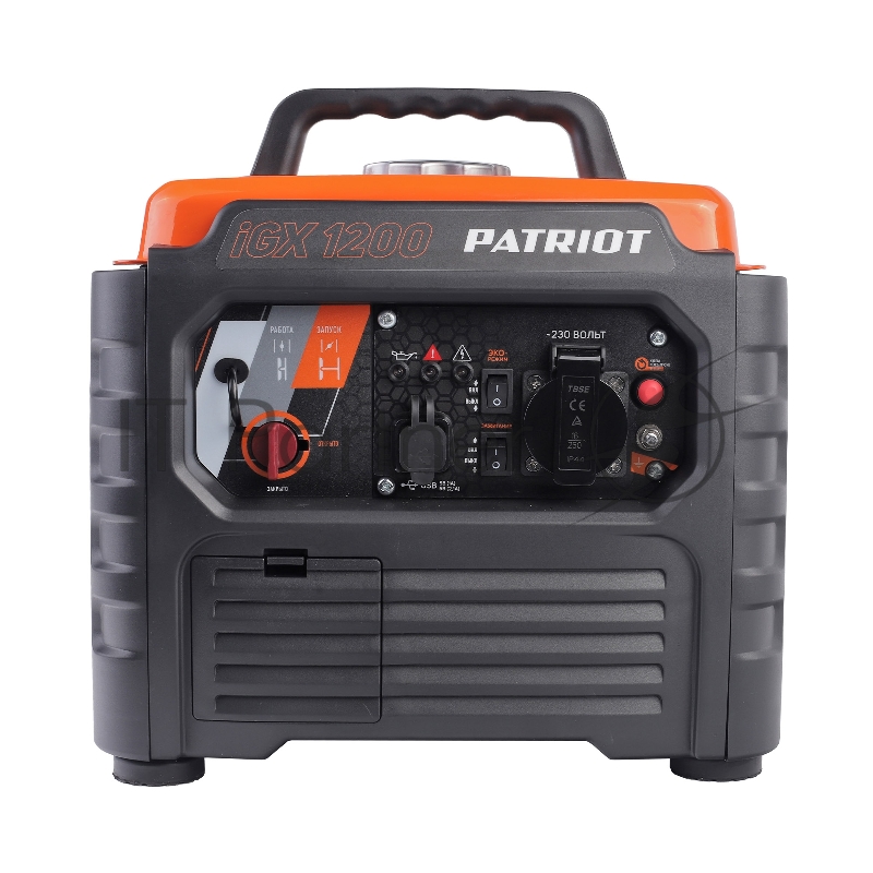 Генератор инверторный PATRIOT iGX 1200, 1,0/1,2 кВт