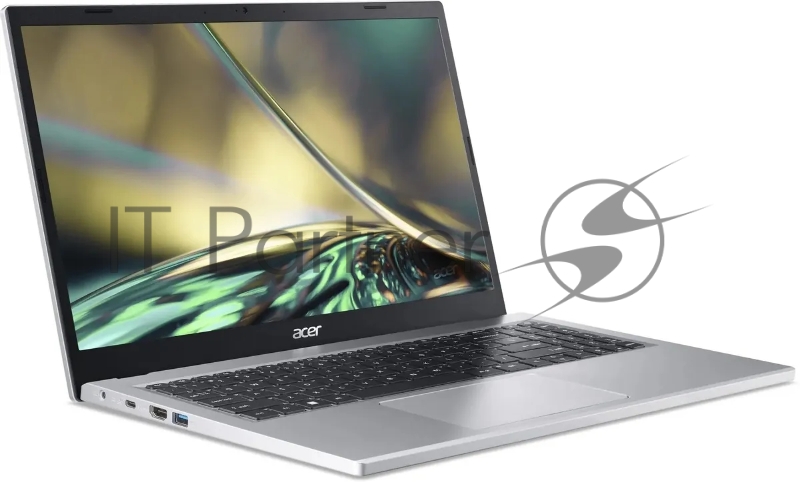 Ноутбук Acer ASPIRE 3 A315-24P-R3CD 15.6 FHD, AMD R5-7520(4*8*2,8), 8Gb, 512GB SSD, No ODD, int., no OS, серебро QWERTY, Английская клавиатура
