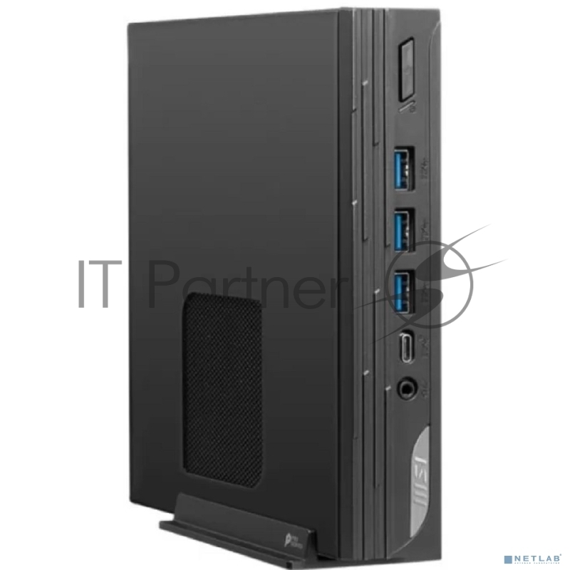 Компьютер MSI Pro DP10 12M Mini Core i5-1235U (1.3GHz), 8Gb DDR4 SO-DIMM, 512GB SSD M.2, Intel UHD Graphics 730, noDVD, WiFi, BT, 120W, VESA, COM Port, noOS, 1y war-ty