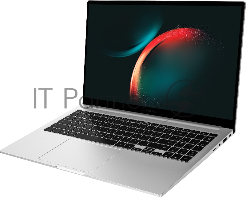 Ноутбук Samsung Galaxy Book 3 NP750 i7-1355U 16Gb SSD 512Gb Intel Iris Xe Graphics 15,6 FHD IPS Cam 54Вт*ч Win11(ENG) KBD ENG Серебристый NP750XFG-KB3IN