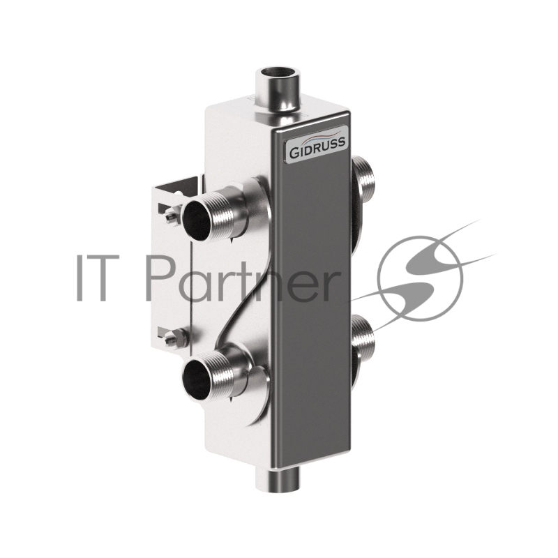 Стрелка гидравлическая GRSS-40-20 DN 20 резьбовое соединение до 40 кВт нержавеющая сталь