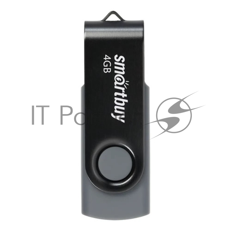 Флеш диск SmartBuy 4GB Twist Black (SB004GB2TWK)