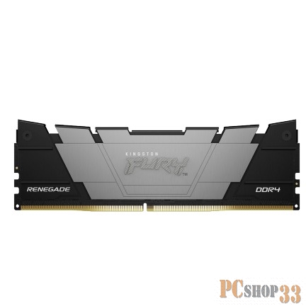 Память DDR4 2x8GB 3200MHz Kingston KF-432C16RB2K2/16 Fury Renegade Black RTL Gaming PC4-25600 CL16 DIMM 288-pin 1.35В kit single rank с радиатором Ret