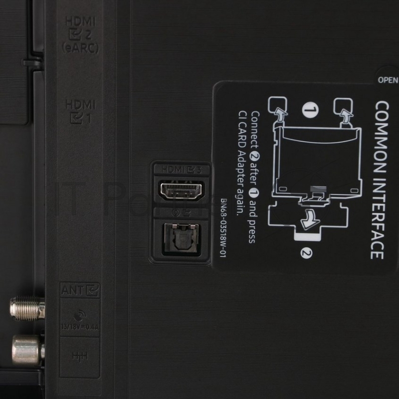 Телевизор Samsung 50 2022 QLED, HDR, черный