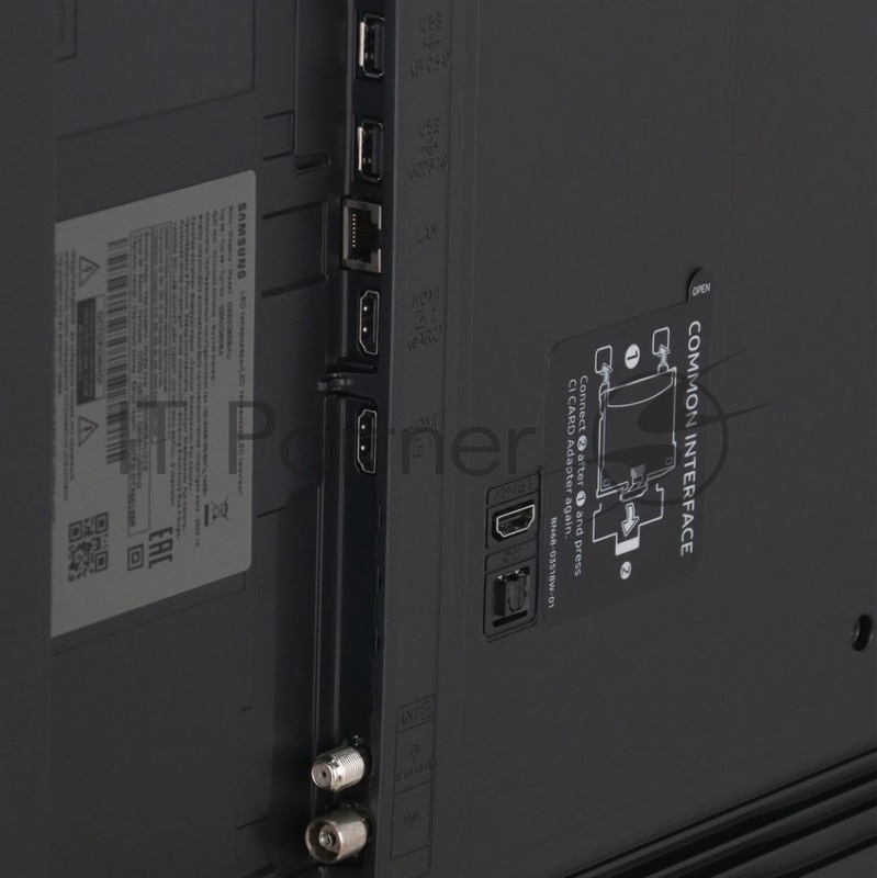 Телевизор Samsung 50 2022 QLED, HDR, черный