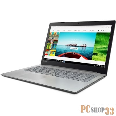 Ноутбук Lenovo IdeaPad 320-15IKB 80XL03MYRK (Core i3 7100U-2.40ГГц, 4ГБ, 128+1000ГБ, GF940MX, LAN, WiFi, BT, WebCam, 15.6 1920x1080, W10 H), серый